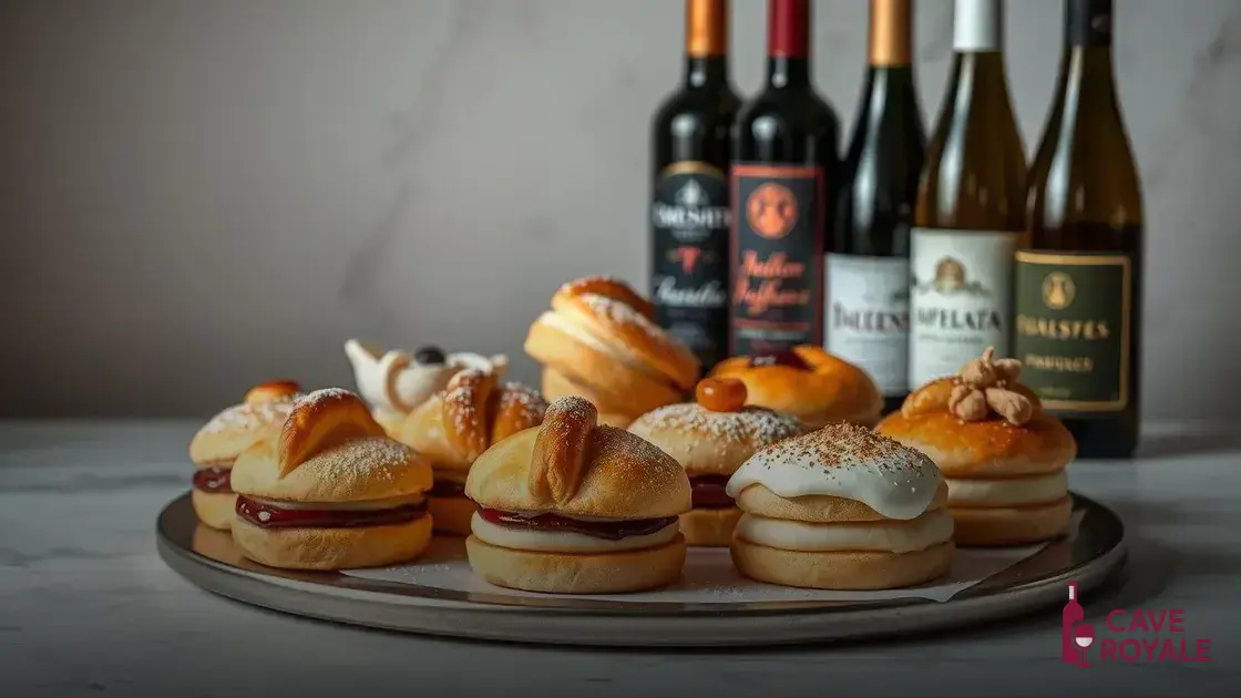 3 tipos de doces folhados e como harmonizá-los com vinho