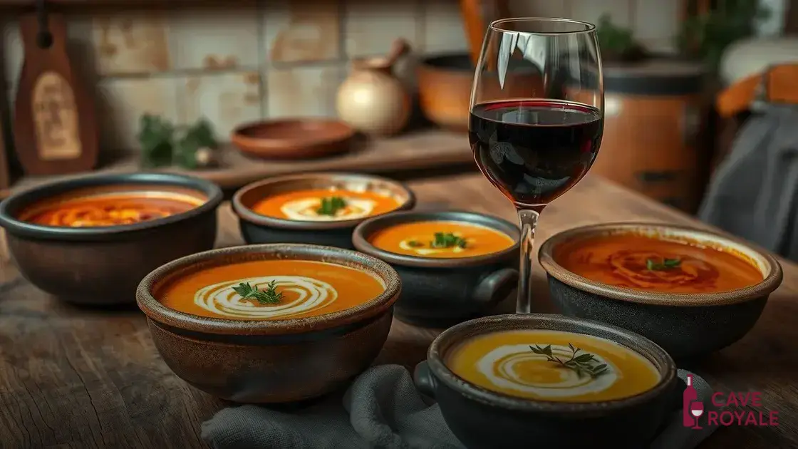 7 receitas de cremes e sopas para harmonizar com vinhos