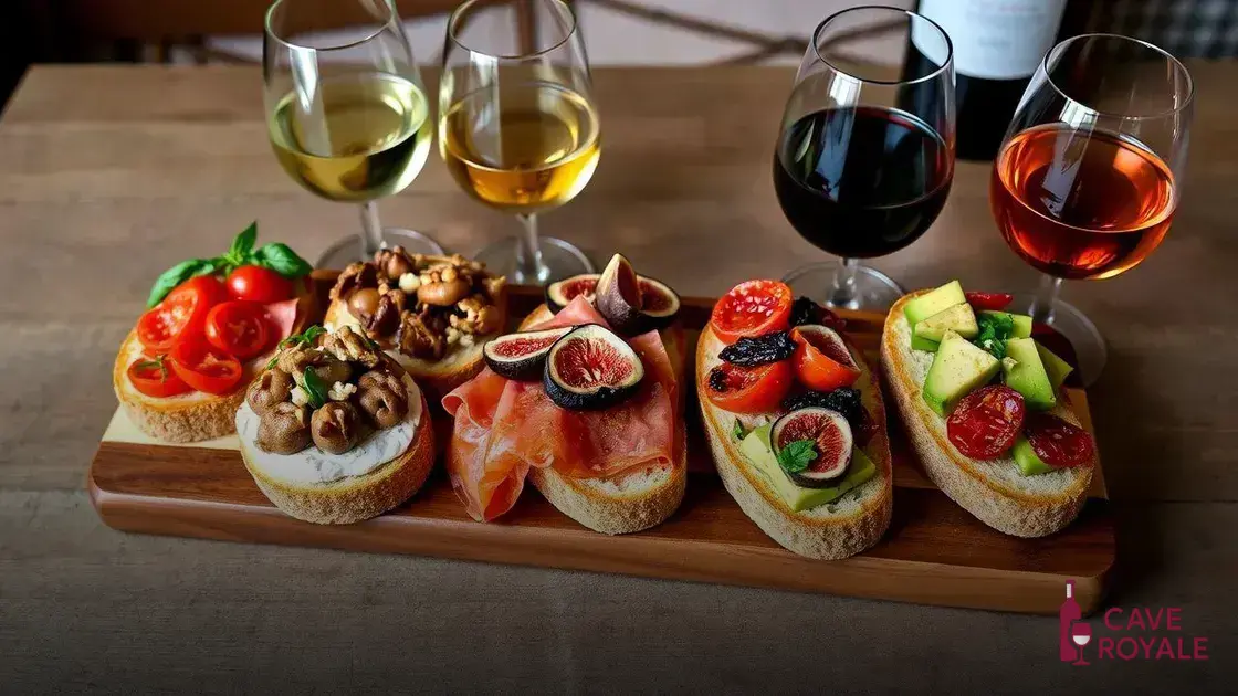 7 receitas práticas de bruschettas para diferentes tipos de vinhos