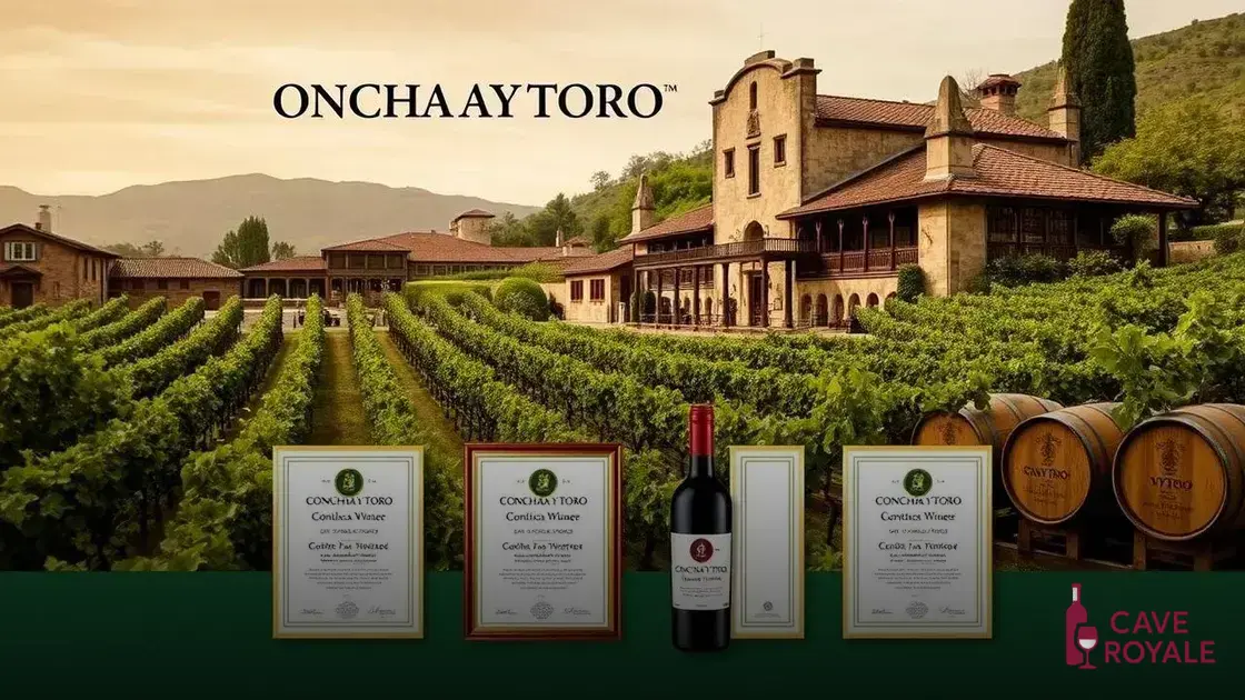 A história da Concha Y Toro e sua reputação no mundo dos vinhos