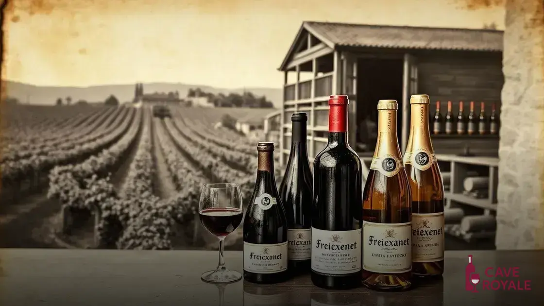 a-historia-da-freixenet Vinho Rosé Italiano Freixenet