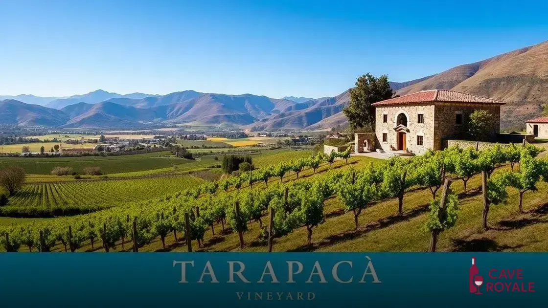 A história da vinícola Tarapacá