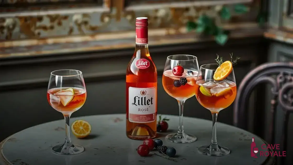 A história do Lillet Rosé