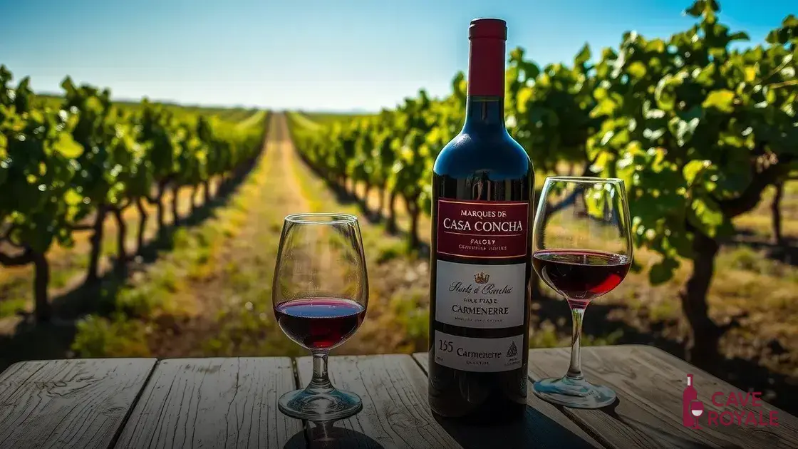 a-historia-do-marques-de-casa-concha Vinho Chileno Marques De Casa Concha Carménère