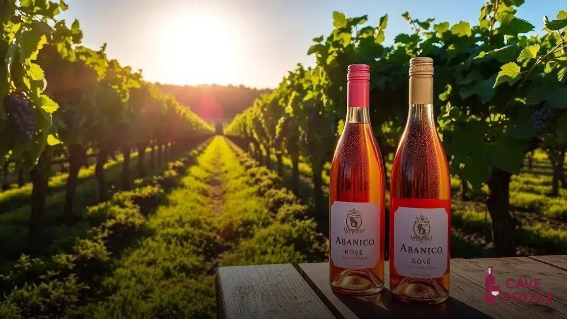A história do vinho Abanico Rosé