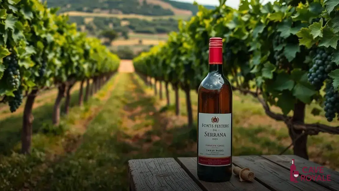 A história do vinho branco Fonte Da Serrana