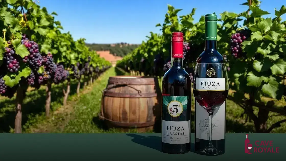 A história do vinho Fiuza 3 Castas Reserva