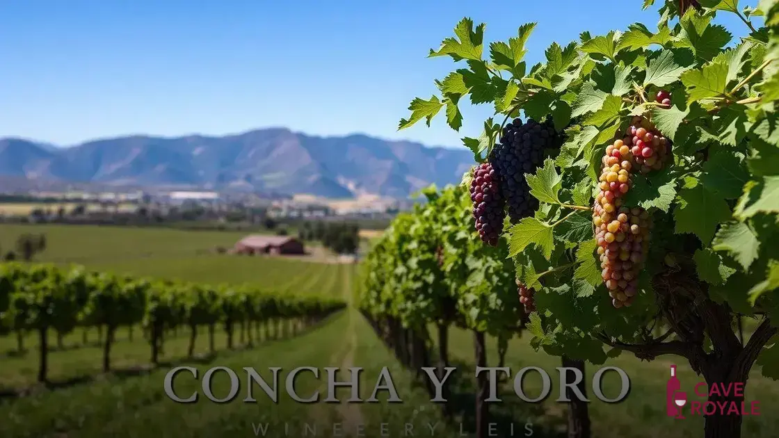 A história por trás da Concha y Toro