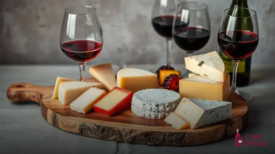 A importância da harmonização de vinhos e queijos