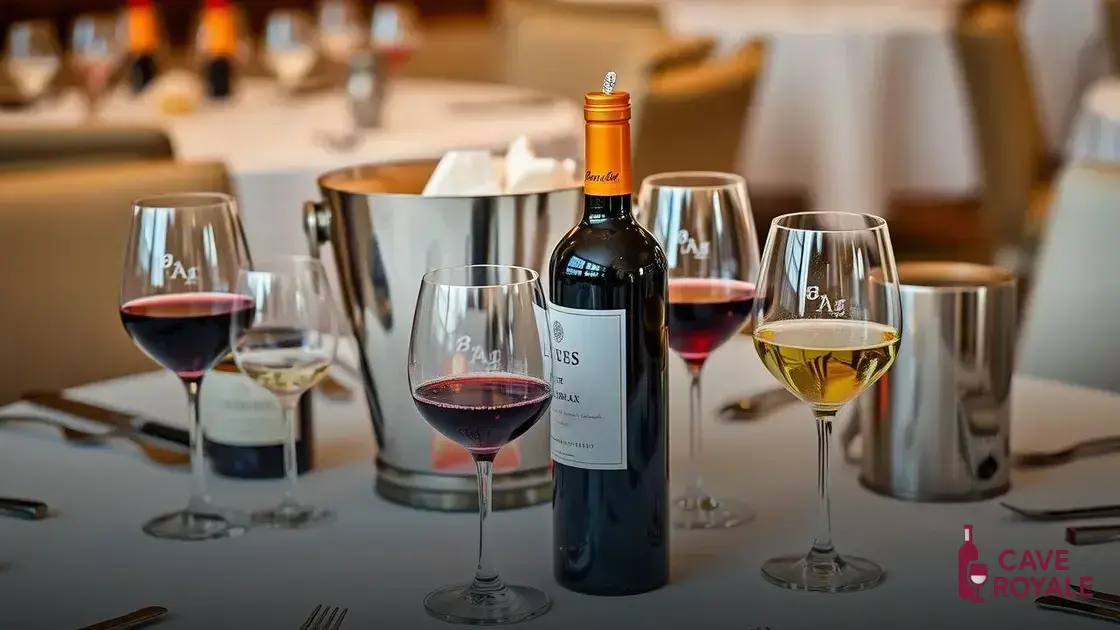 A importância da temperatura do vinho