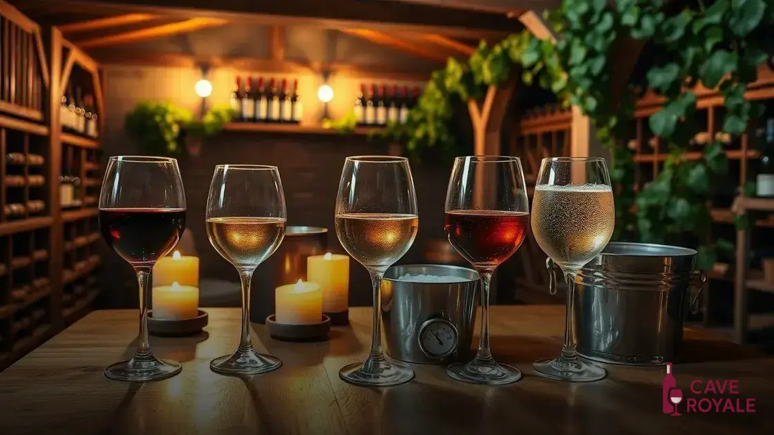 A importância da temperatura na degustação do vinho