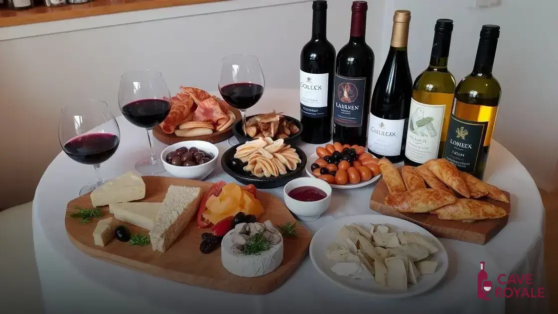 A importância de harmonizar aperitivos com vinho
