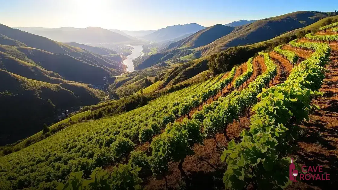 A origem do vinho tinto Quatro Ventos Douro