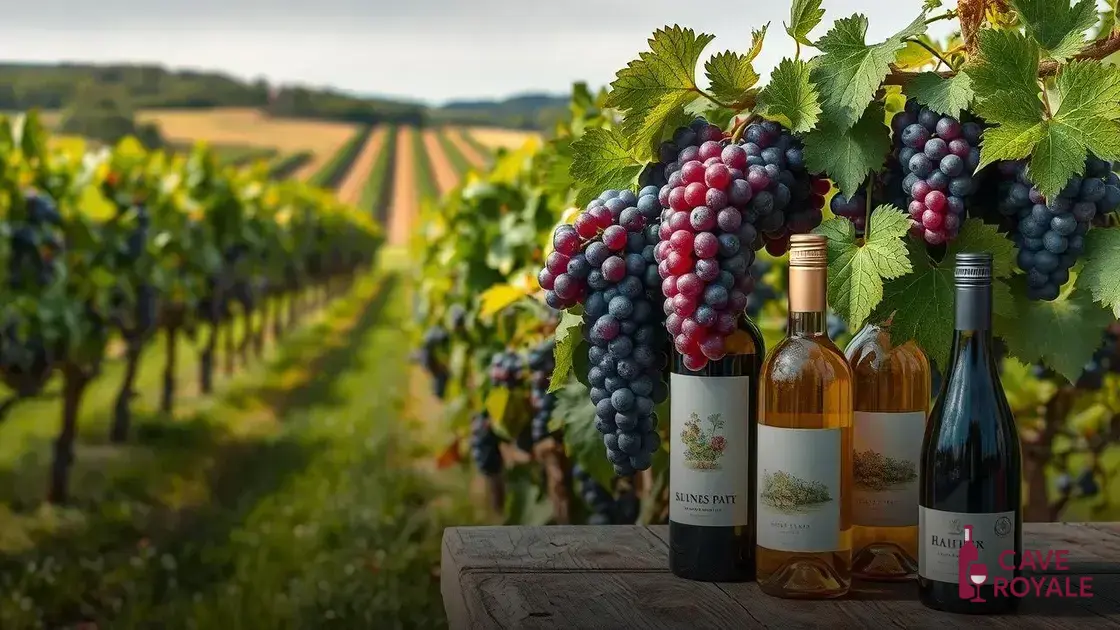 A relação da uva com o vinho