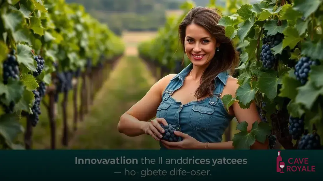 A trajetória de Madame na vinicultura