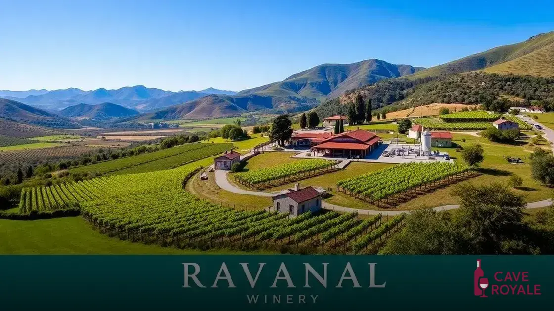 A vinícola Ravanal