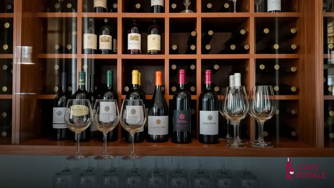 Acessórios para vinho: adega, taça
