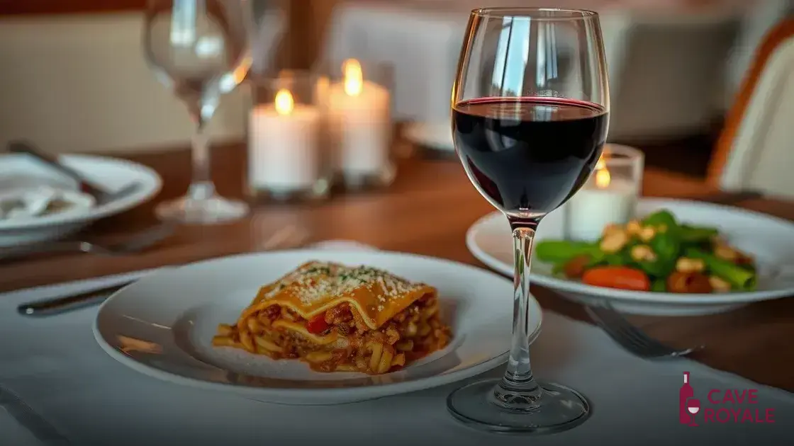 Aprenda a harmonizar lasanha com vinho