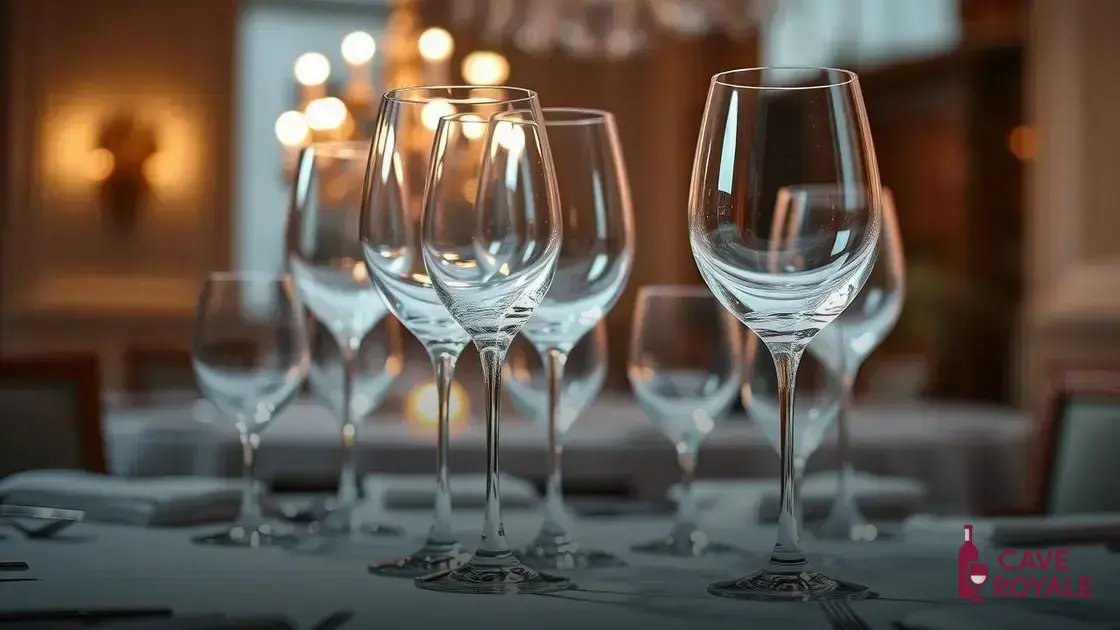 Benefícios das taças de cristal