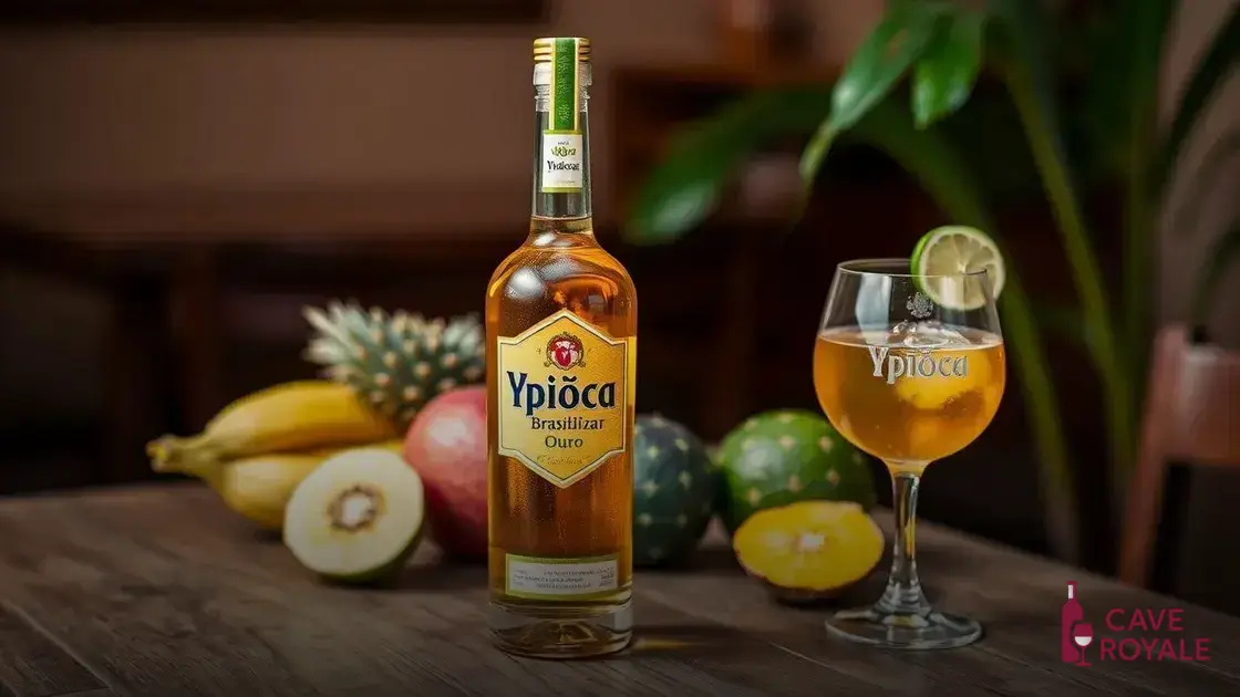 Cachaça Ypióca Brasilizar Ouro Empalhada 965Ml