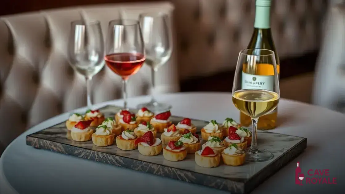 Canapés e vinhos: receitas e harmonizações para