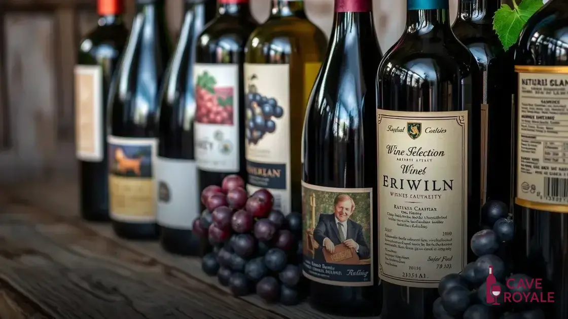 Características a considerar ao escolher um vinho