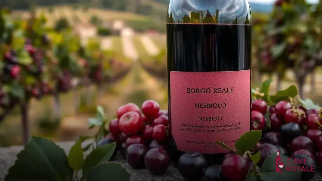 caracteristicas-do-borgo-reale-nebbiolo Vinho Tinto Italiano Borgo Reale Nebbiolo Langhe D.O.C.