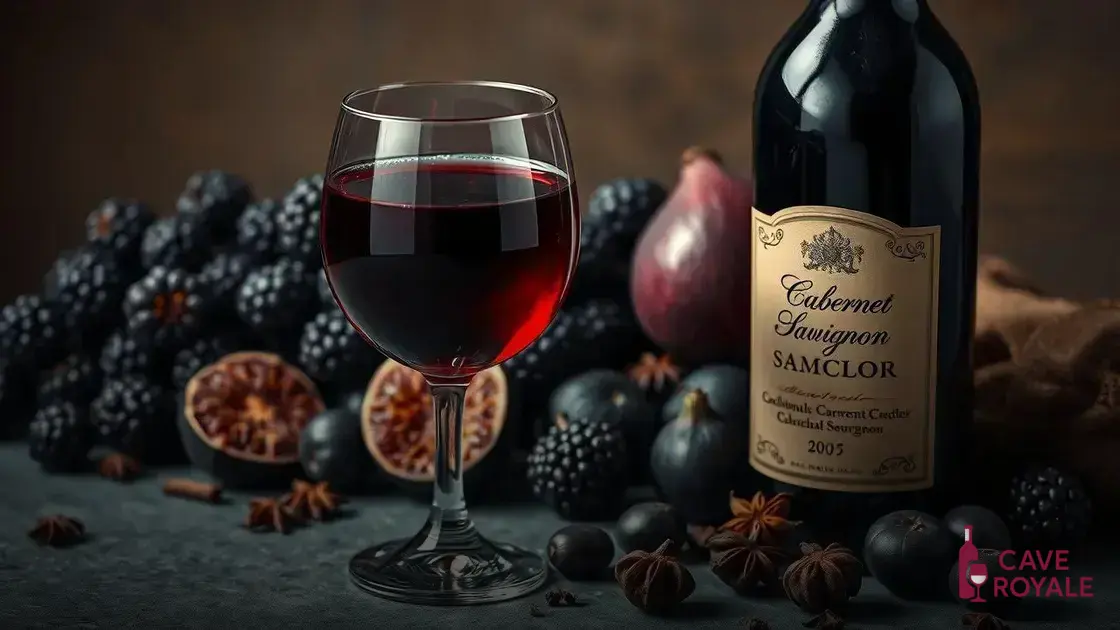 Características do Cabernet Sauvignon