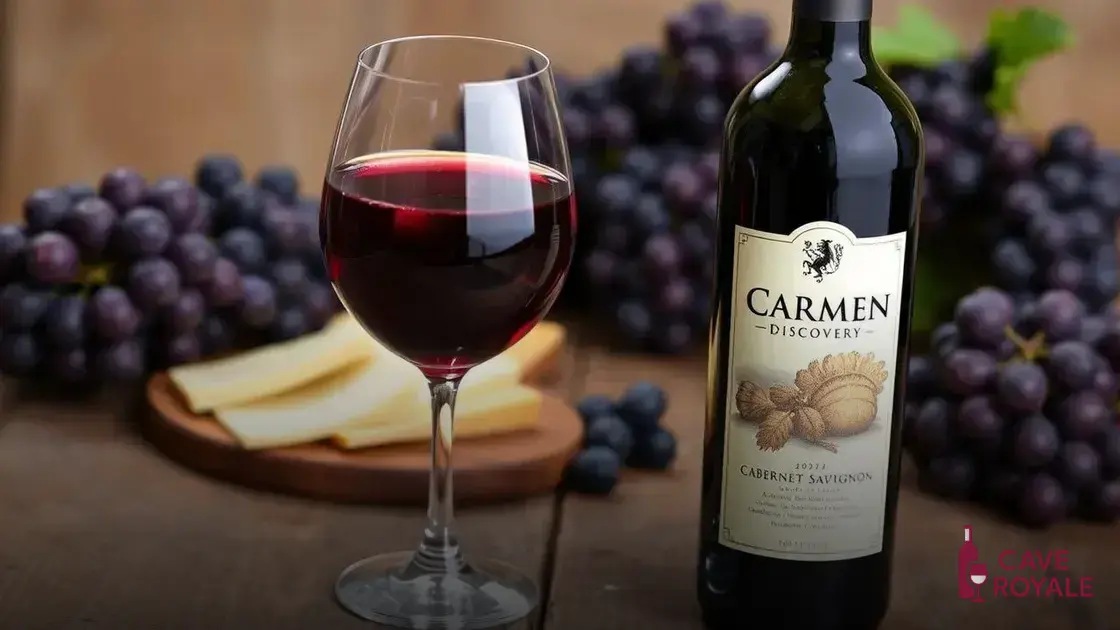 caracteristicas-do-carmen-discovery-cabernet-sauvignon Vinho Tinto Chileno Carmen Discovery Cabernet Sauvignon