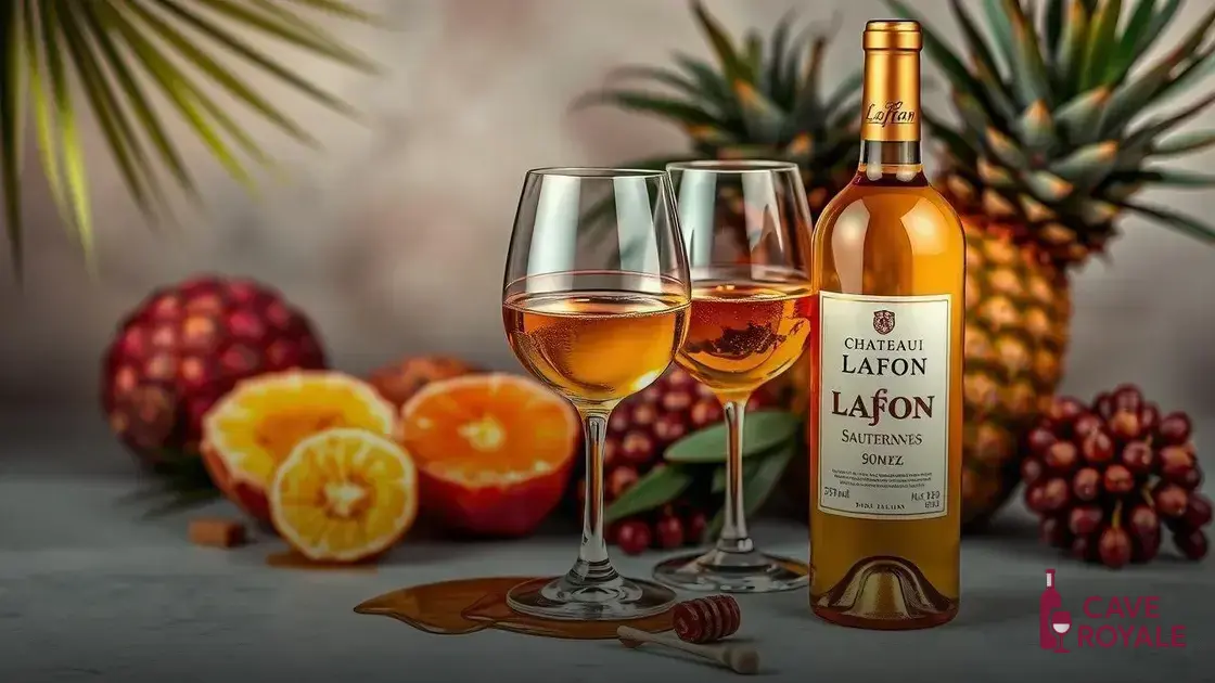 Características do Château Lafon Sauternes 375ml