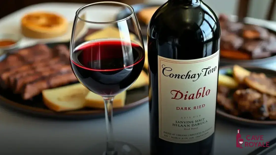 Características do Concha Y Toro Diablo Dark Red