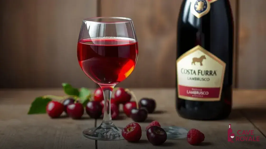 Características do Costa Furra Lambrusco