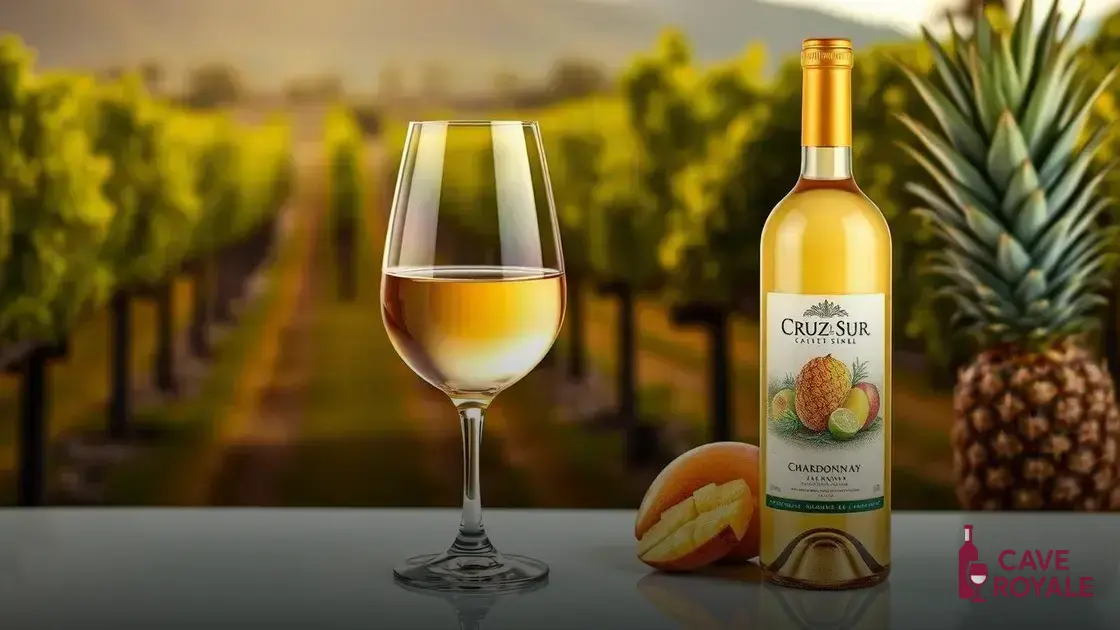 Características do Cruz Del Sur Chardonnay