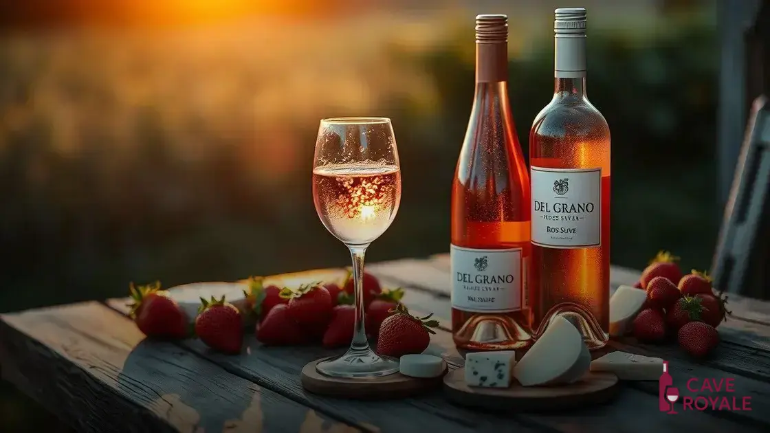 Características do Del Grano Rosé Suave