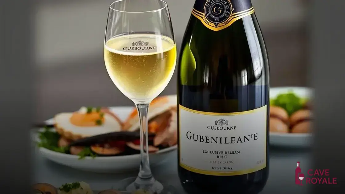 Características do Gusbourne Exclusive Release Brut