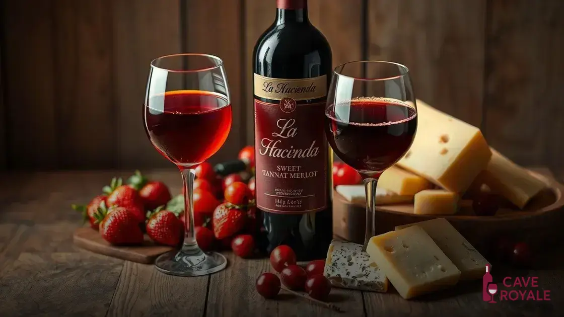 Características do La Hacienda Sweet Tannat Merlot