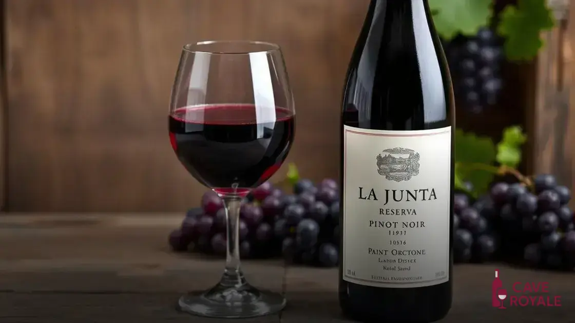 Características do La Junta Reserva Pinot Noir