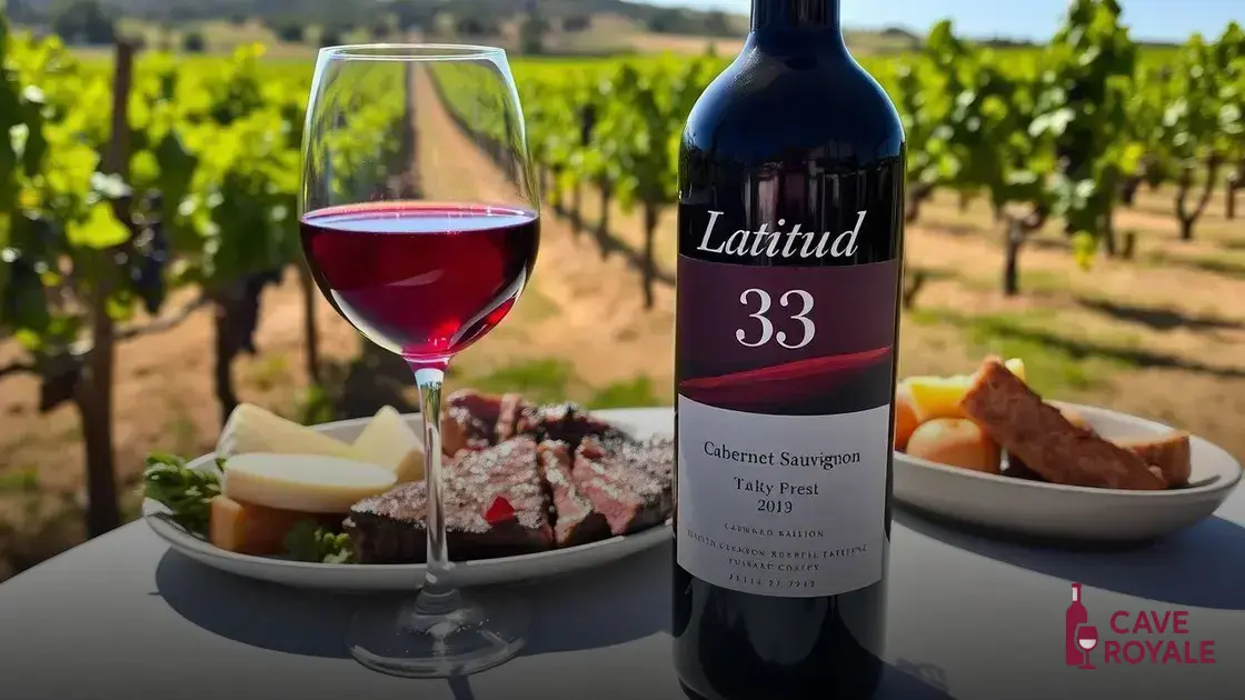 Características do Latitud 33 Cabernet Sauvignon
