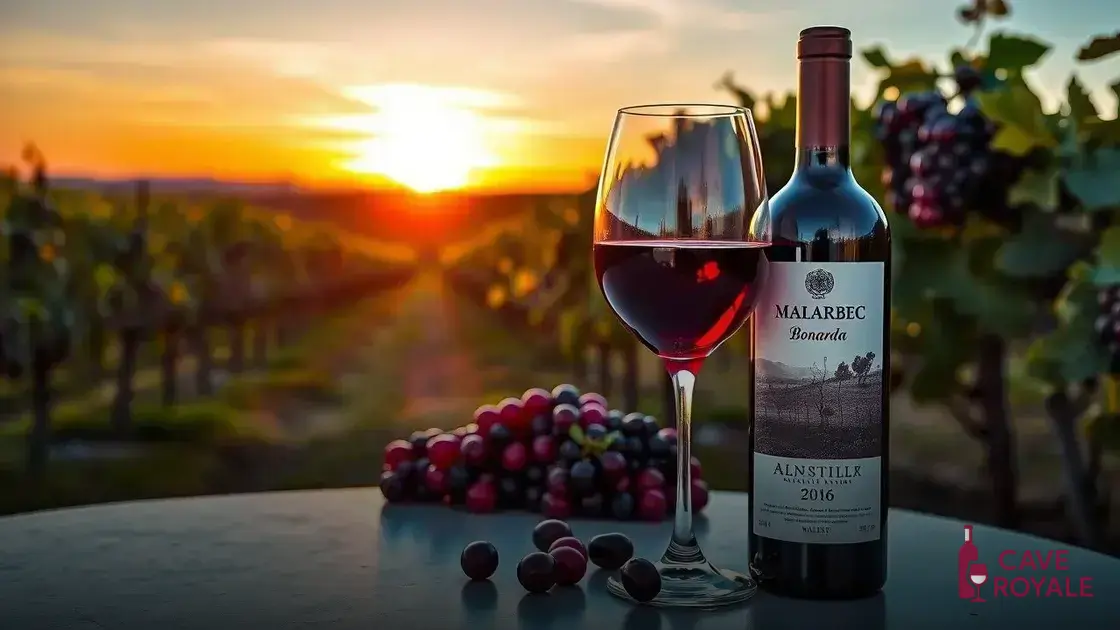 Características do Malbec Bonarda