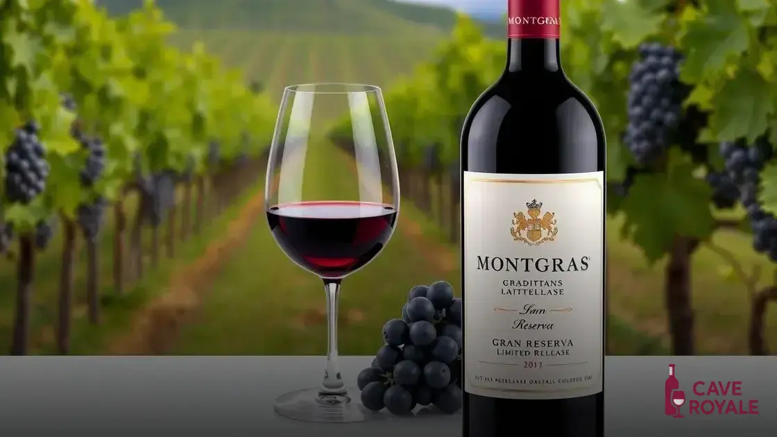 Características do Montgras Gran Reserva
