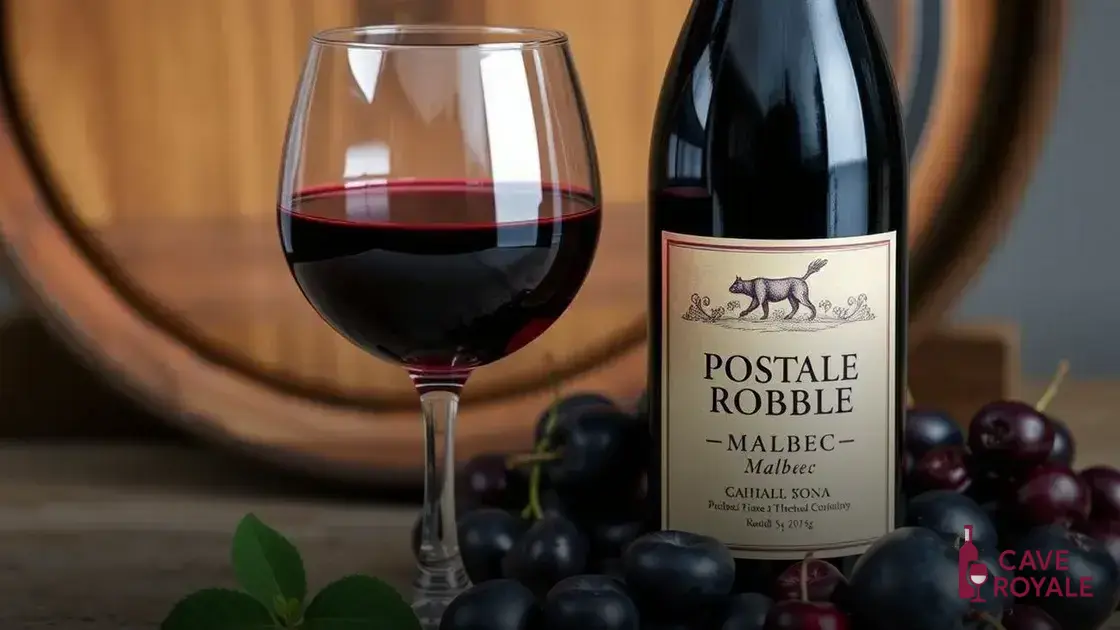 Características do Postales Roble Malbec