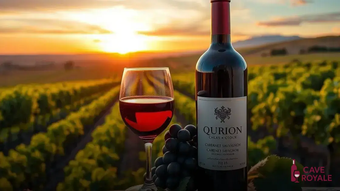 Características do Quiron Cabernet Sauvignon