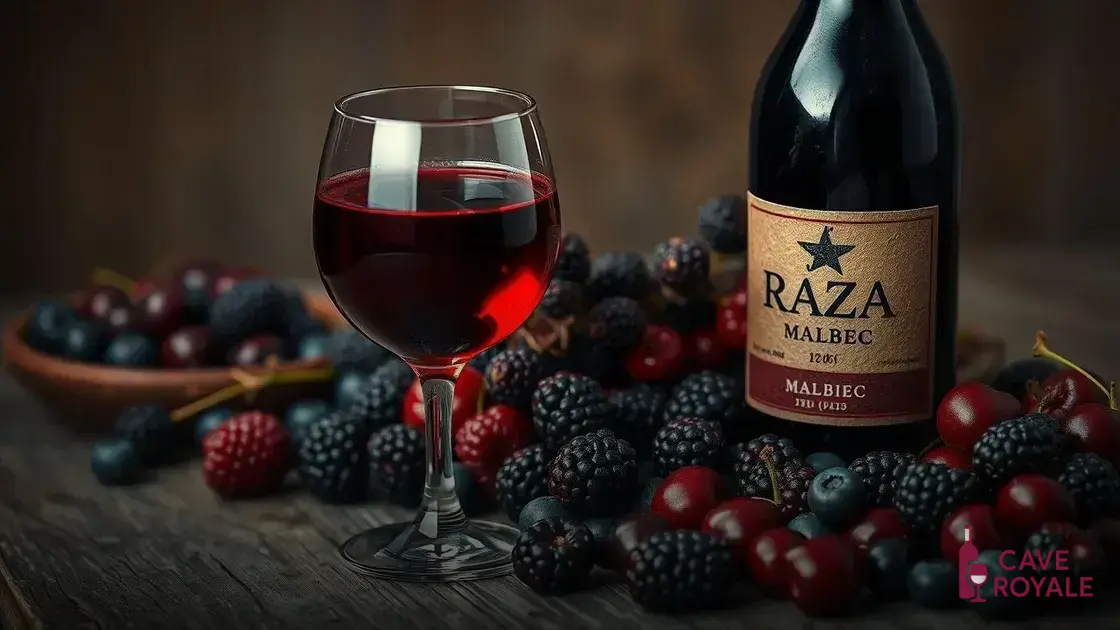 Características do Raza Malbec Fatima Valley