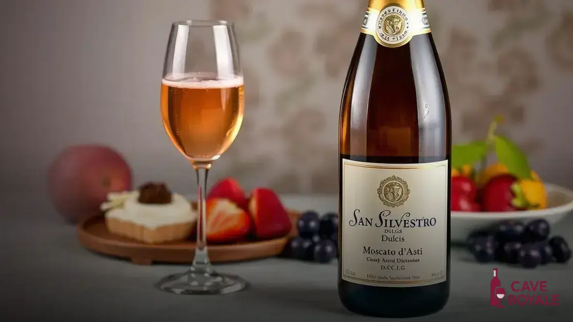Características do San Silvestro Dulcis Moscato D