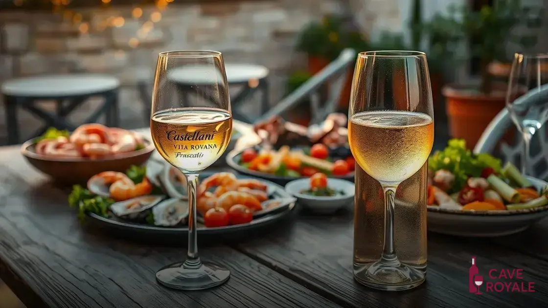 Características do vinho branco Castellani Via Rovana Frascati
