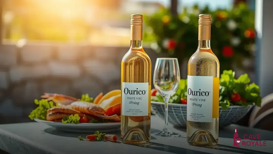 Características do vinho branco Ouriço