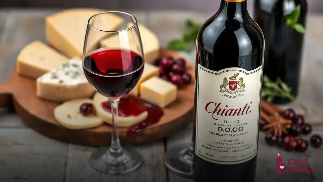 Características do vinho Chianti D.O.C.G.