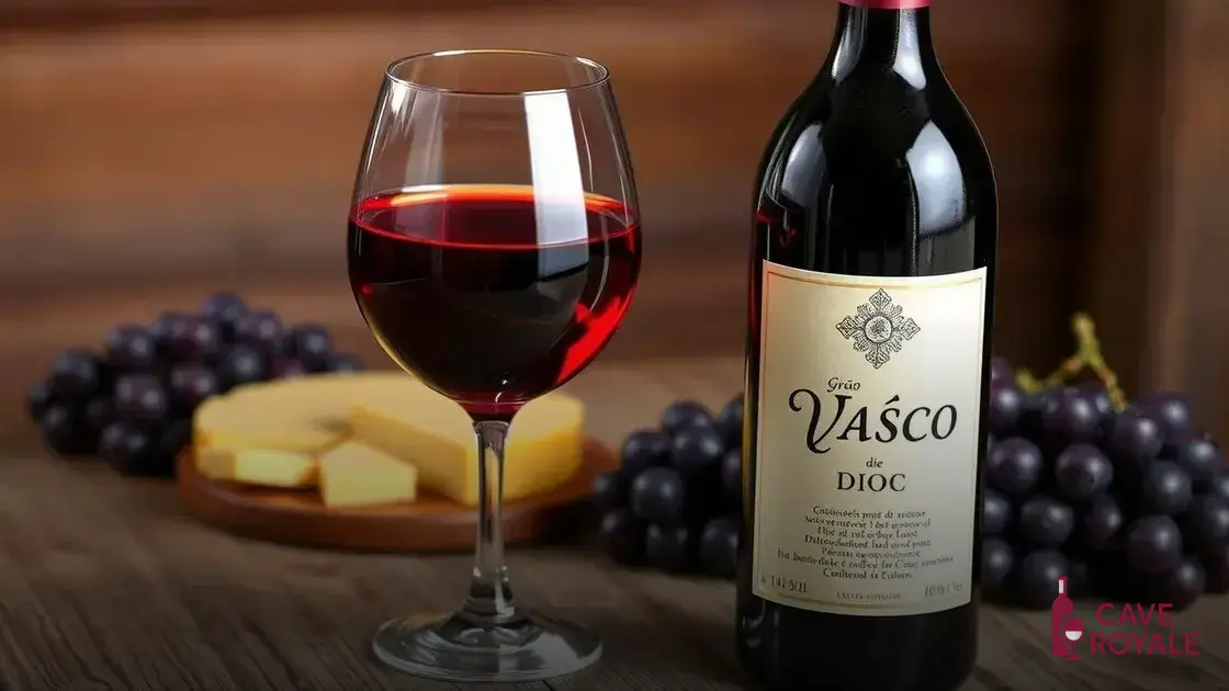 Características do Vinho Grão Vasco Dão DOC
