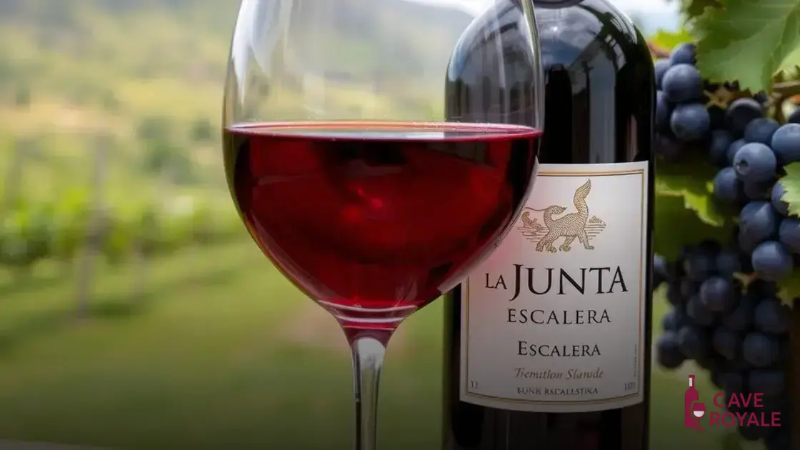 Características do vinho La Junta Escalera