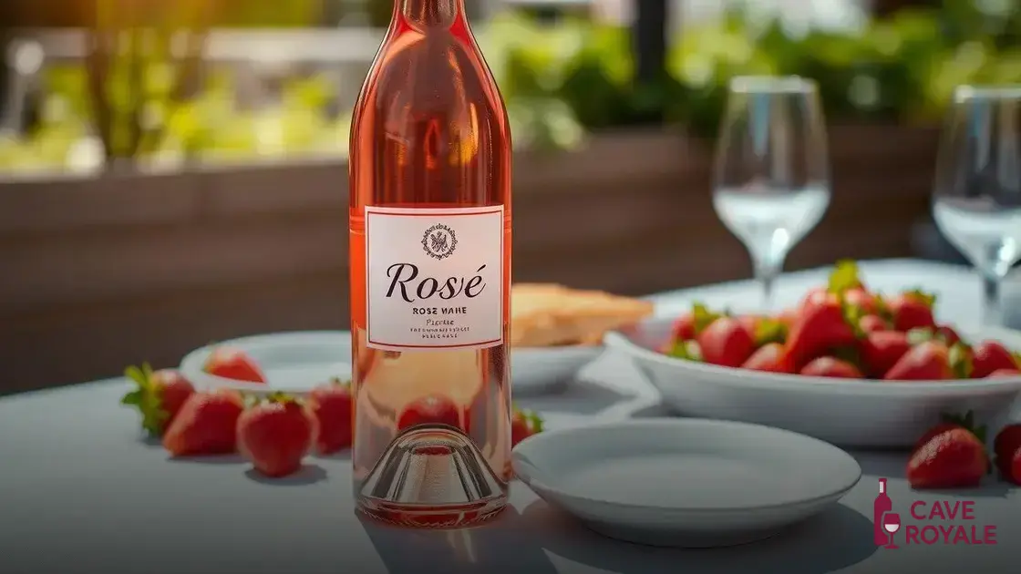 Características do vinho rosé